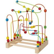 Hape Award Winning Original Supermaze Wooden Bead Activity Learning Center