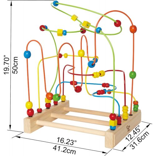  Hape Award Winning Original Supermaze Wooden Bead Activity Learning Center