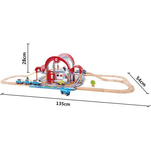  Hape Grand City Station Railway Playset