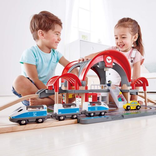  Hape Grand City Station Railway Playset