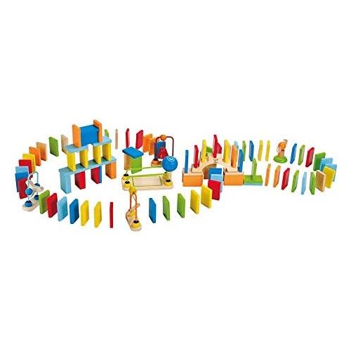  Award Winning Hape Dynamo Kids Wooden Domino Set