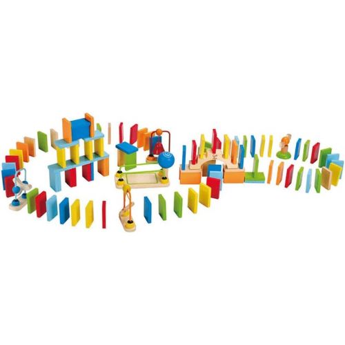  Award Winning Hape Dynamo Kids Wooden Domino Set