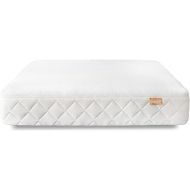 Happsy Organic Mattress, Healthy and Safe Mattress with Organic Latex and Encased Coils, Non-Toxic, Twin