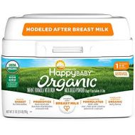 [아마존베스트]Happy Baby Organic Infant Formula Milk Based Powder with Iron Stage 1, 21 Ounce(Packaging May Vary)