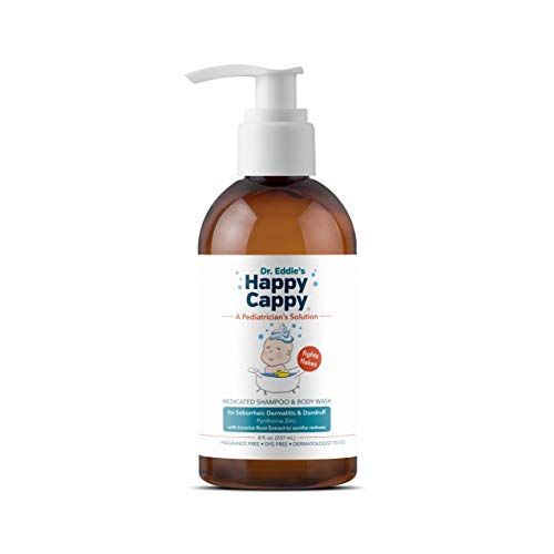  [아마존베스트]Dr. Eddie’s Happy Cappy Medicated Shampoo for Children, Treats Dandruff and Seborrheic Dermatitis, Clinically Tested, Fragrance Free, Stops Flakes and Redness on Sensitive Scalps a