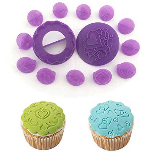  Happy Co. 122pcs Cake Decorating Supplies Kit, Piping tips and Bags, Non-slip Cake Turntable, Fondant Presses, Cupcake Decorating set, Cake Leveler, Icing Spatulas and Scrapers, Cake Pen, Pa