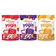 [아마존베스트]Happy Baby Organic Yogis Freeze-Dried Yogurt & Fruit Snacks, Variety Pack, 6 Count (2 of Each Flavor)