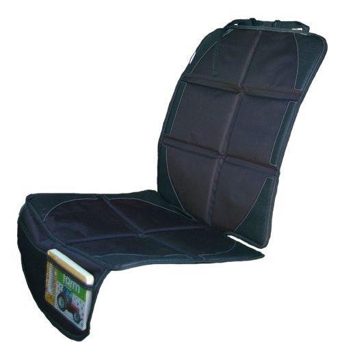  Happy Healthy Parent Child Car Seat Protector Makes Cleaning Up Your Car Easier! Thick Padding Preserves Upholstery to Retain Value of Vehicle! Included Kick Mat Organizer Allows Easy Access to Baby It