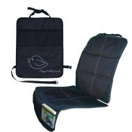 Happy Healthy Parent Child Car Seat Protector Makes Cleaning Up Your Car Easier! Thick Padding Preserves Upholstery...