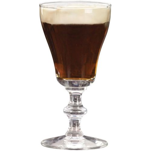  [아마존베스트]Happy Hour Supplies SET of 4, Libbey 8054 6 oz. Georgian Irish Coffee Glass w/Signature Party Picks