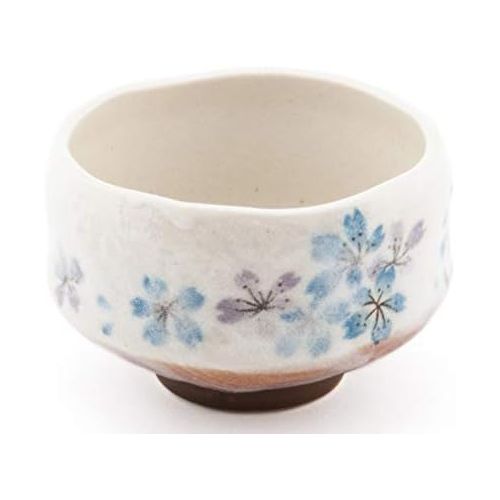  Happy Sales hsmb-cwml2, authentische Traditionelle japanische Teezeremonie Matcha Schuessel Chawan handgefertigt in Japan, Maple Leaf Momiji Design