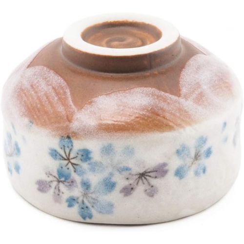  Happy Sales hsmb-cwml2, authentische Traditionelle japanische Teezeremonie Matcha Schuessel Chawan handgefertigt in Japan, Maple Leaf Momiji Design