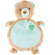 Happy Trails Bear Baby Play Mat- Soft Infant/Toddler Stuffed Animal Floor Cushion Friend for Tummy Time