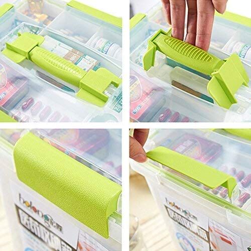  Happy shopping First Aid Kits Extra Large Household First aid kit Multifunctional Medicine Box Medicine...