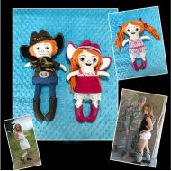 /HappySquishies CUSTOM DELUXE Doppel Doll for Adults or Kids - Handmade Rag Doll - Lookalike Doll - Cloth Doll - Custom Doll Made to Order