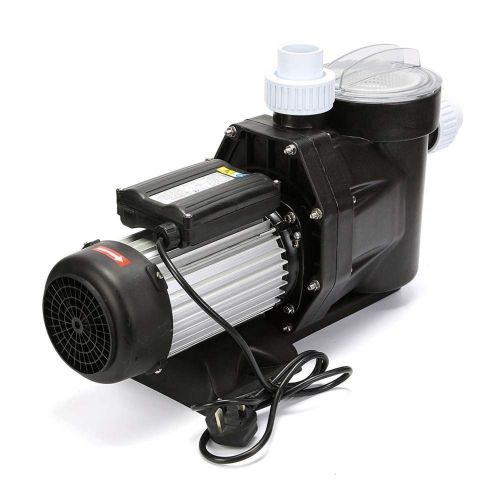  Happybuy Swimming Pool Pump 2.5HP 1850W 148GPM Single Speed Filter for Spa Water Circulation Above Ground, 148 GPM / 1500W