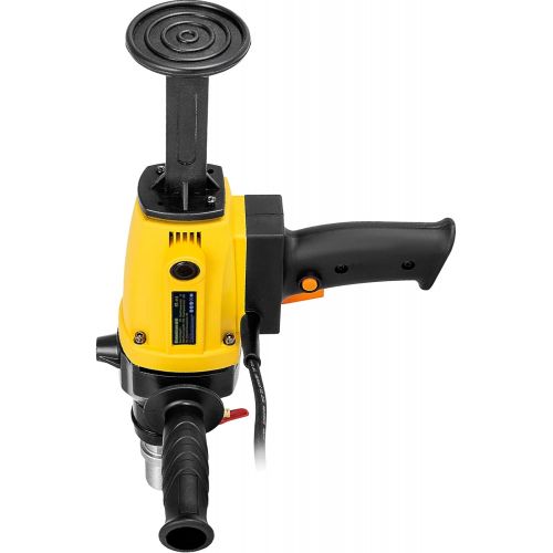  [아마존베스트]Happybuy Diamond Core Drilling Machine 4 Inch 110mm, Handheld Diamond Core Drill 1800W, Core Drill Rig 1700r/min, Variable Speed Wet Dry for Diamond Concrete Drilling Boring