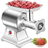 Happybuy 1.5HP1100W Meat Grinder Stainless Steel 220 RPM Electric Meat Grinder Commercial Sausage Stuffer Maker Maker for Industrial and Home Use (1100W)