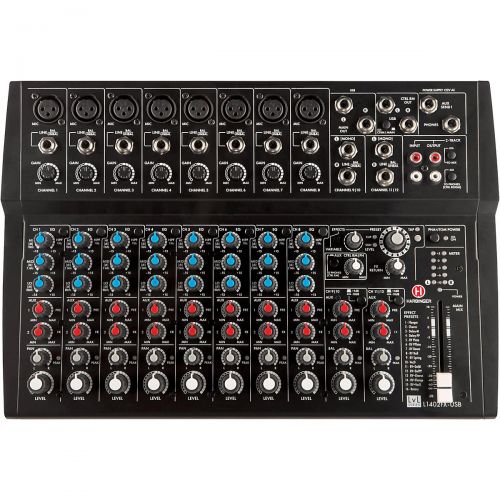  Harbinger L1402FX-USB 14 Channel mixer with Digital Effects and USB