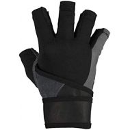 [아마존베스트]Harbinger Men’s BioFlex Elite Wristwrap Weightlifting Gloves with Padded Leather Palm (1 Pair)