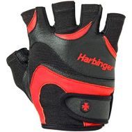 [아마존베스트]Harbinger FlexFit Non-Wristwrap Weightlifting Gloves with Flexible Cushioned Leather Palm (Pair)