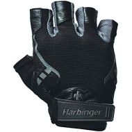 [아마존베스트]Harbinger Pro Non-Wristwrap Weightlifting Gloves with Vented Cushioned Leather Palm (Pair)