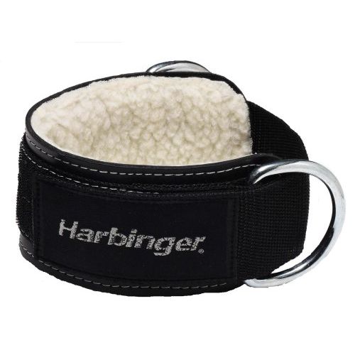  Harbinger 373700 Padded 3-Inch Ankle Cuff with Double Ring Attachment