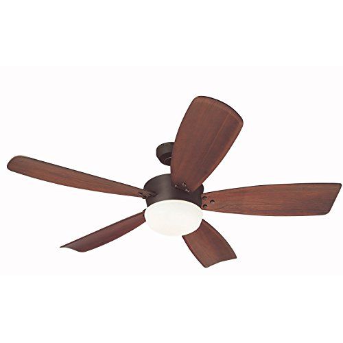  Harbor Breeze 60-in Saratoga Oil-Rubbed Bronze Ceiling Fan with Light Kit and Remote