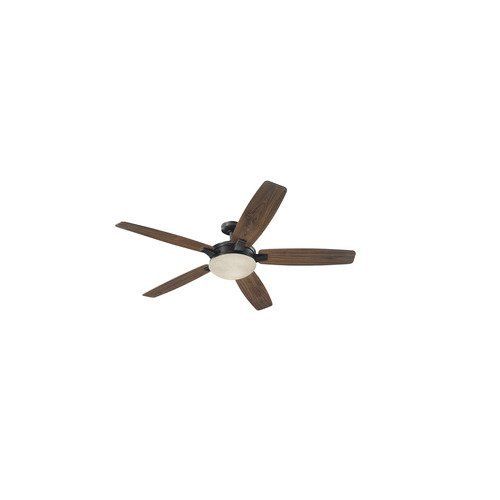  Harbor Breeze Platinum Kingsbury 70-in Oil Rubbed Bronze Indoor Downrod Mount Ceiling Fan Standard Included Remote Control Included 5 ENERGY STAR Iris Technology