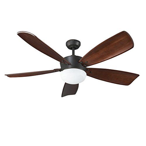  Set of 2 Harbor Breeze Saratoga 60-in Oil-Rubbed Bronze Downrod Mount Ceiling Fan with Light Kit and Remote