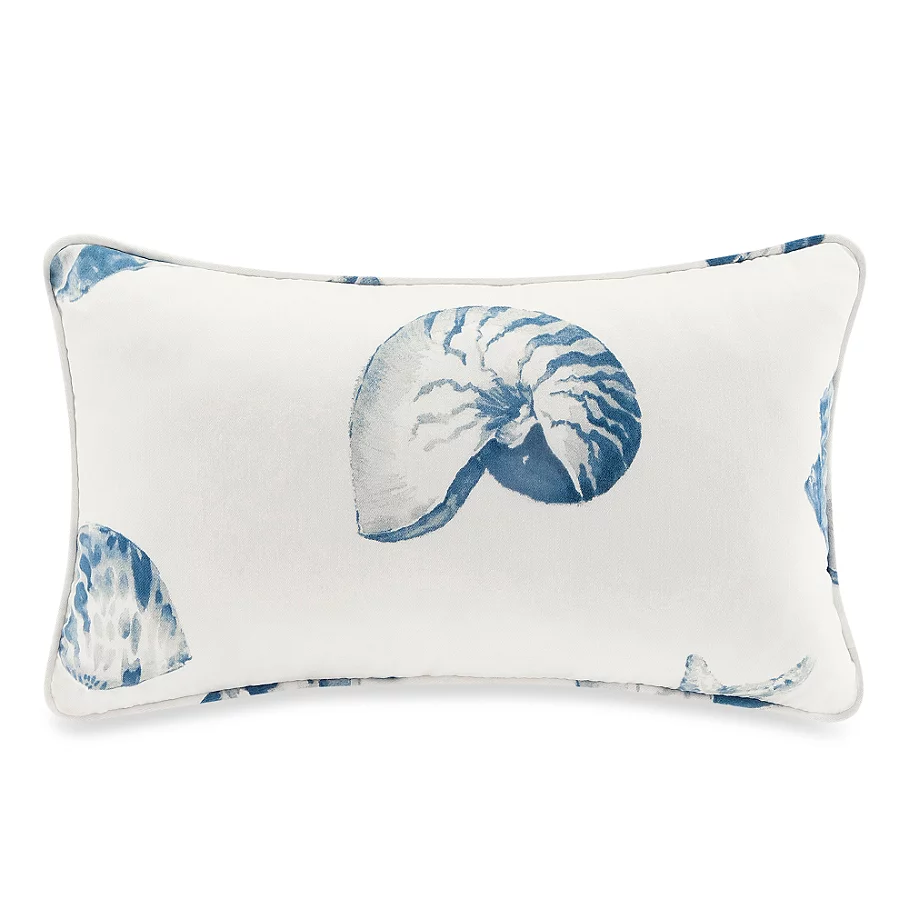 /Harbor House Beach House Oblong Throw Pillow in White