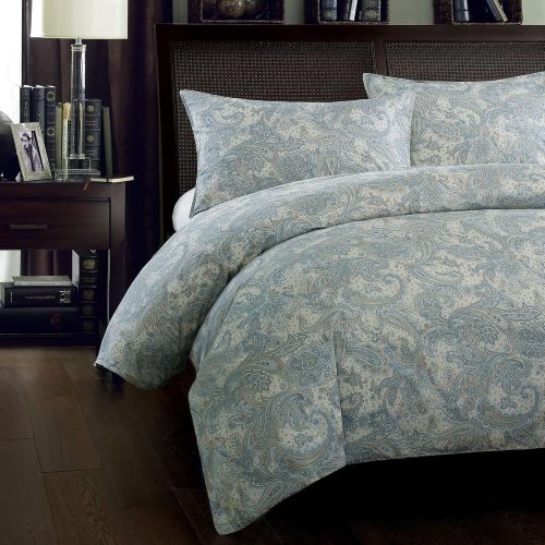  Harbor House Crystal Beach Full Size Bed Comforter Set - Pale Blue, Quilted Coastal Seashells  4 Pieces Bedding Sets  100% Cotton Bedroom Comforters