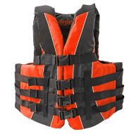 Hardcore Water Sports Fully Enclosed Neoprene and Polyester Life Jacket Vest