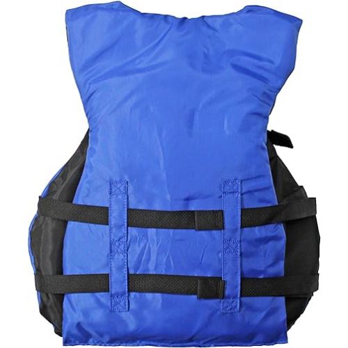  Adult Life Jacket Paddle Vest; Coast Guard Approved Type III PFD Life Vest Flotation Device; Jet ski, Wakeboard, Hardshell Kayak Life Jacket; Ideal Extra Life Jacket for Pontoon Boat