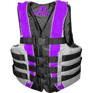 Hardcore High Visibility USCG Approved Life Jackets for Adults | Fully Enclosed