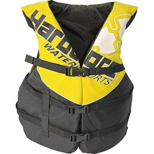  High Visibility Adult & Kids Life Jacket PFD USCG Type III Ski Vest w/Leg Strap