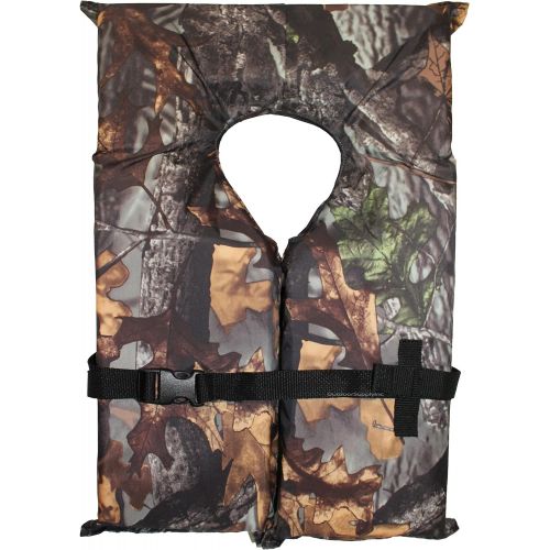  Hardcore Water Sports 2 Pack Type II Camo Life Jacket Vest - Adult Universal Boating PFD