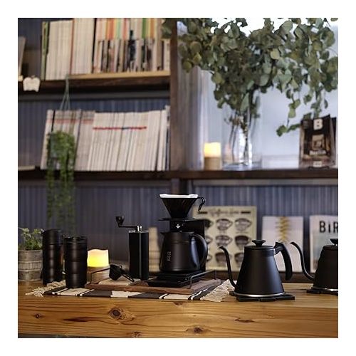  Hario V60 Insulated Metal Beverage Server, 600ml, Black