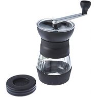 Hario MMCS-2B Skerton Pro Kaffeemuehle, Glas, Schwarz