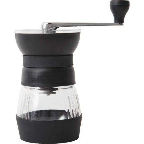  Hario MMCS-2B Skerton Pro Kaffeemuehle, Glas, Schwarz