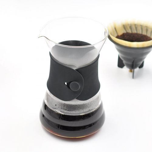  Hario VD 700ml V60Drip Dekanter Pourover Coffee Brewer Server fuer 23Tassen, Transparent