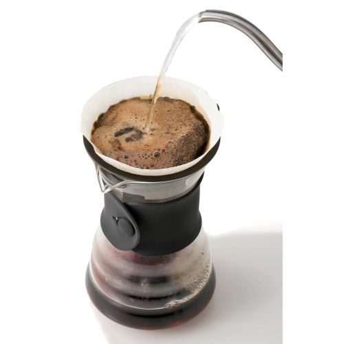  Hario VD 700ml V60Drip Dekanter Pourover Coffee Brewer Server fuer 23Tassen, Transparent