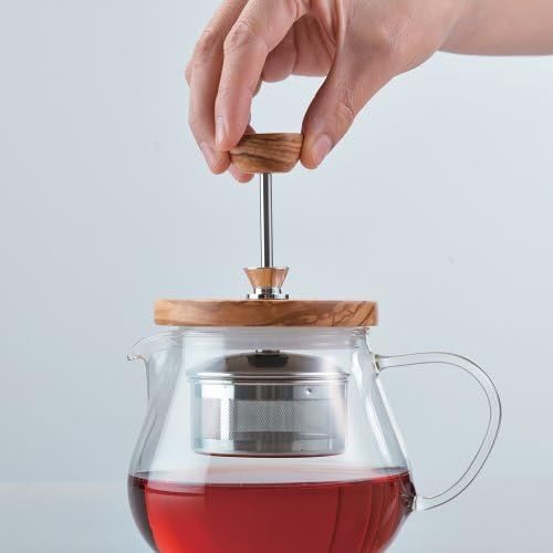  Hario 450 ml Teaor Teapot, Transparent