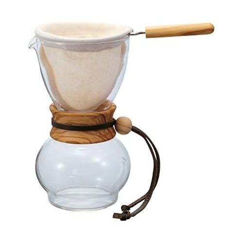  Hario Tuchfilter fuer Woodneck Filterkaffeekanne 1 Filter with Handle 240ml keine Angabe