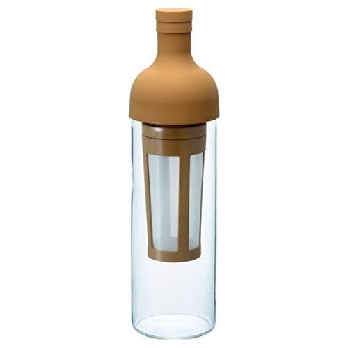  Hario Glass Cold Brew Coffee Bottle, 750ml, Mocha