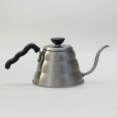  [아마존베스트]Hario Gooseneck Coffee Kettle Buono, Stovetop, 1.0L, Stainless Steel, Silver