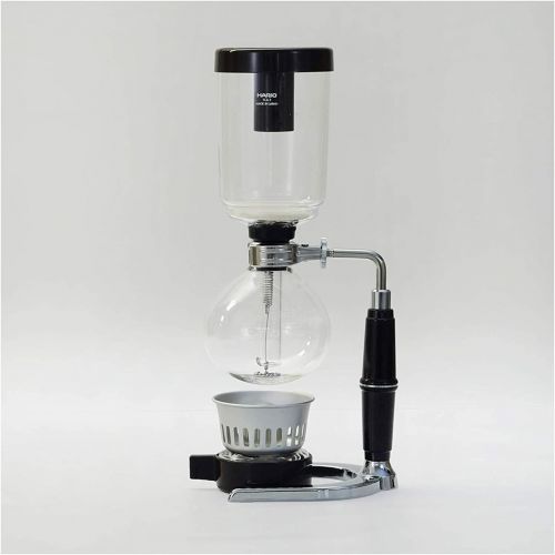  Hario Technica 3-Cup Coffee Siphon (360ml) with Drip Coffee Scale and Timer Bundle (2 Items)