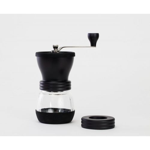  Hario Ceramic Coffee Mill - Skerton Plus Manual Coffee Grinder 100g Coffee Capacity