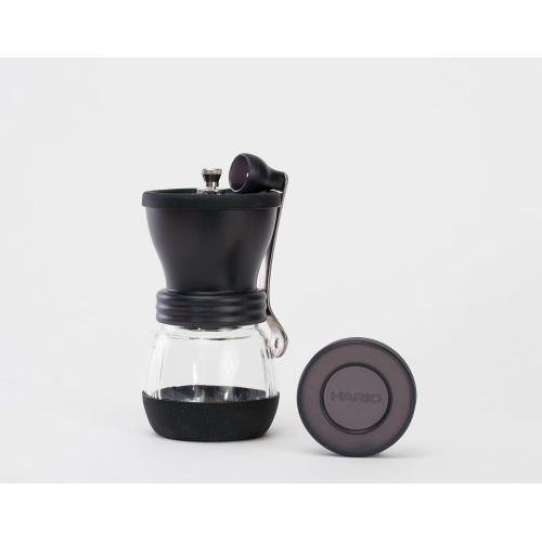  Hario Ceramic Coffee Mill - Skerton Plus Manual Coffee Grinder 100g Coffee Capacity