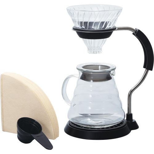  Hario V60 Arm Stand with Glass Dripper Pour Over Set